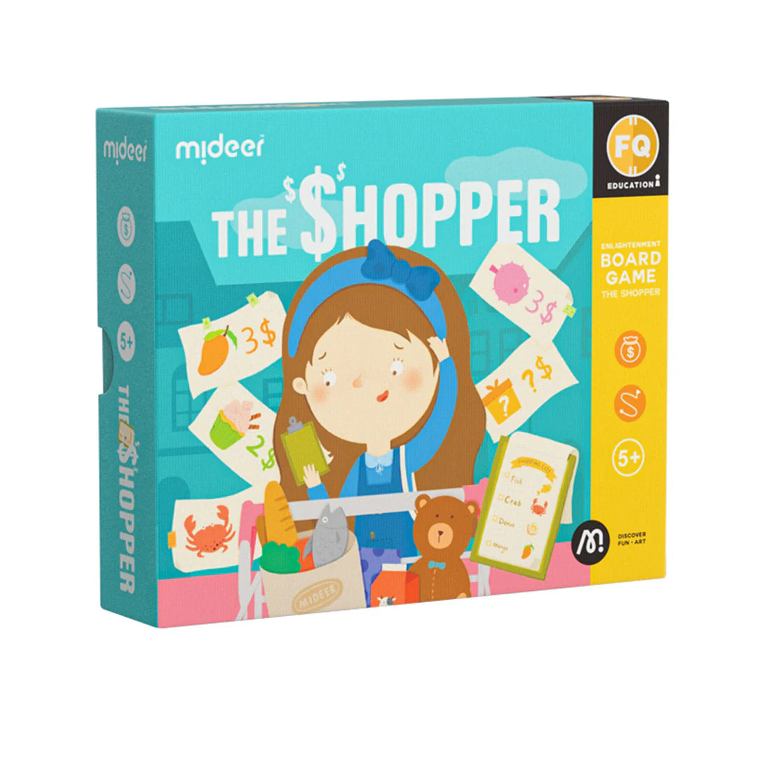 Mideer - FQ Enlightenment Board Game: The Shopper - HeyKids Australia - Enlightenment Game Both Occ'