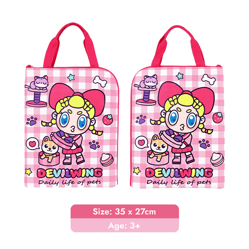 Kids Book Tote Bag: Puddy – HeyKids Australia