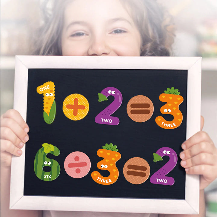 Image of preschool education toys: number magnets