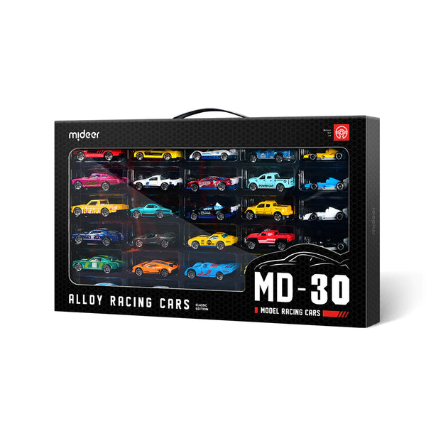 mideer alloy racing cars 30p