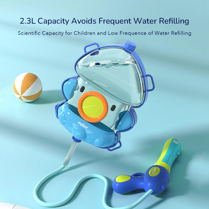 Image of Water Gun Backpack, is with scientific capacity for children and low frequency of water refilling