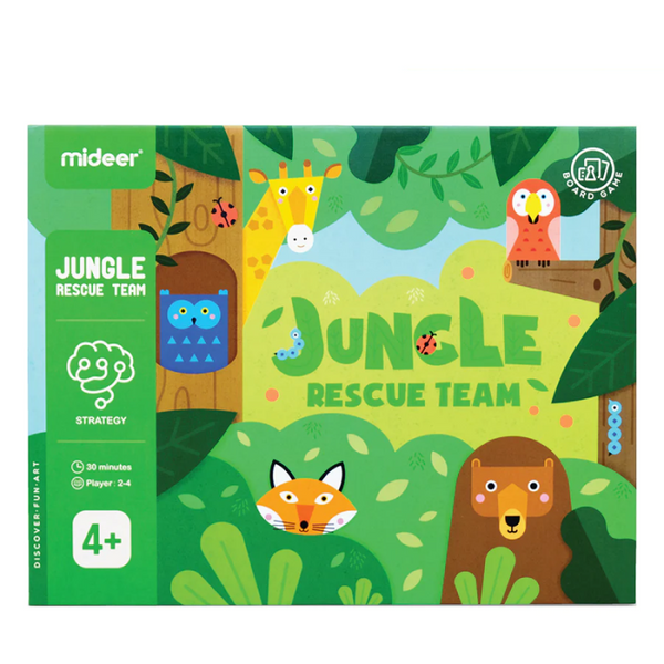 Mideer Jungle Rescue Team Board Game