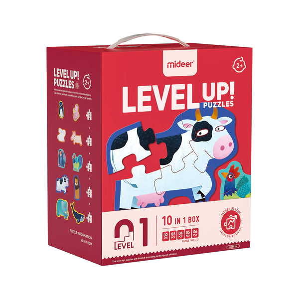 Kids Jigsaw Puzzle - Mideer Level 1: Animals