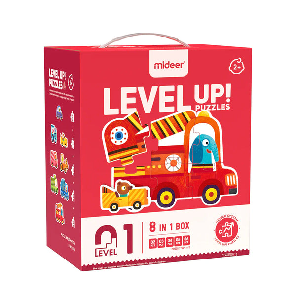 Kids Jigsaw Puzzle - Mideer Level 1: Traffic