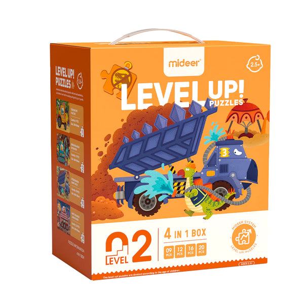 Kids Jigsaw Puzzle - Mideer Level 2: Dinosaur Projects