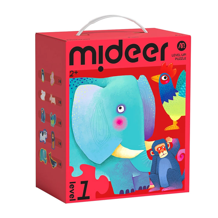 Kids Jigsaw Puzzle - Mideer Level 1: Animals