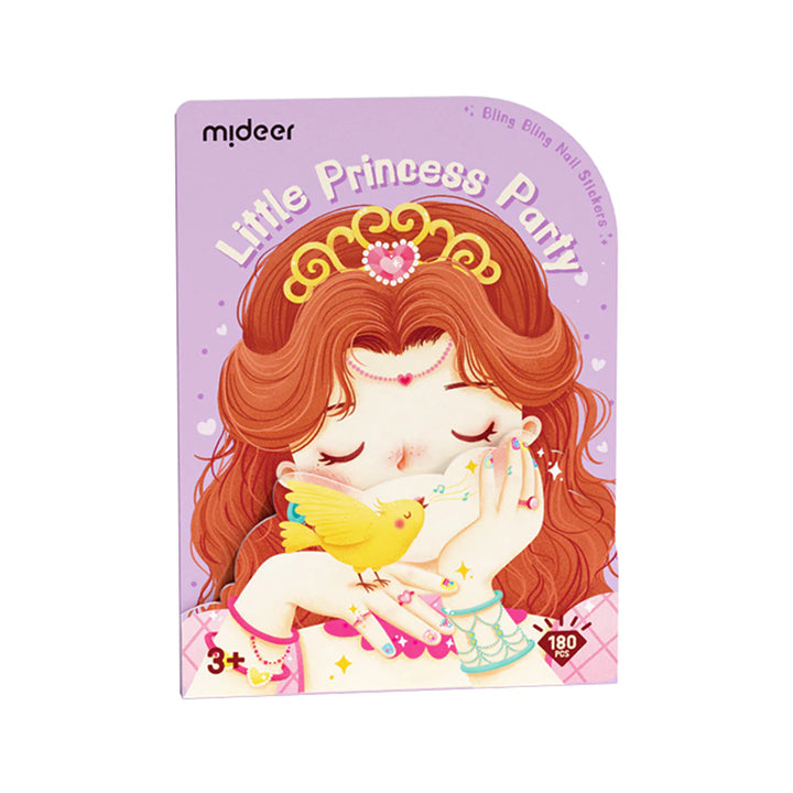 Mideer Bling Bling Nail Stickers: Little Princess Party