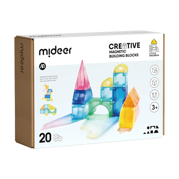 Mideer - Creative Magnetic Building Blocks 20P