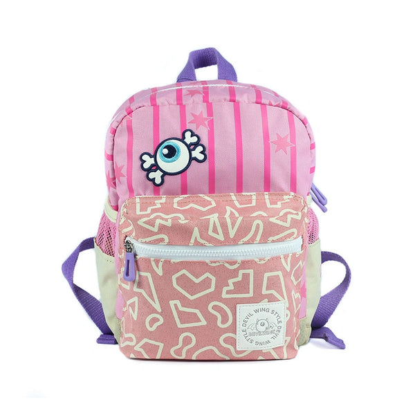 Toddler Backpack: Devil Wing Style - Pink