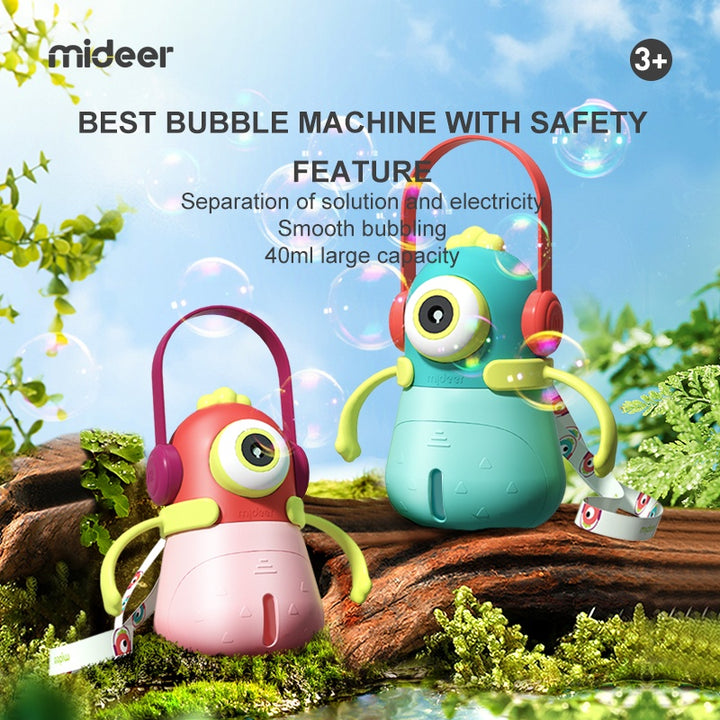 Image of best bubble machine with safety.