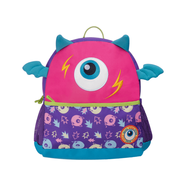 Childcare Small Backpack: Independent Big Eye (Purple) - Devil Wing 