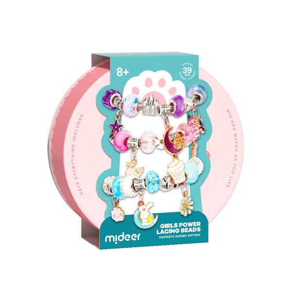 Mideer Lacing Beads Gift Box: Fantastic Garden