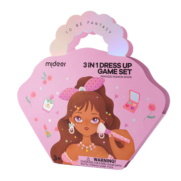 Mideer - 3-in-1 Dress Up Game Set: Princess Fashion Show