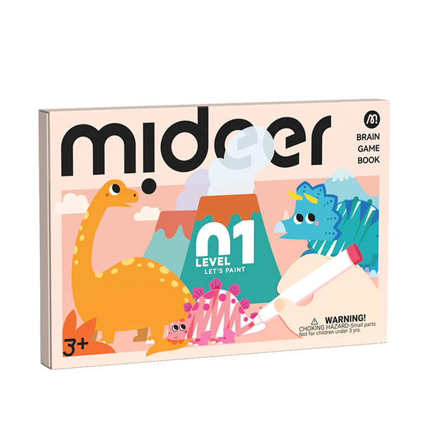 Mideer - Brain Game Book: Let's Paint Level 1