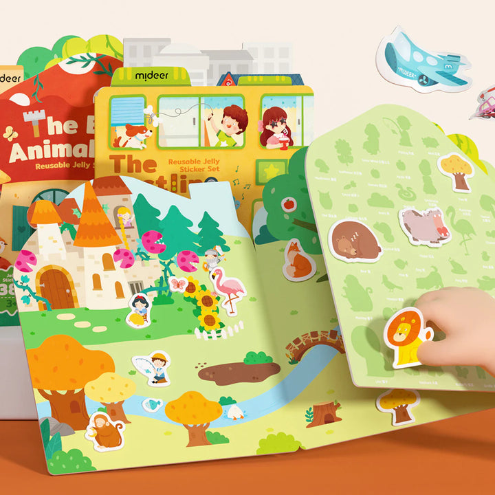 Image of Jelly Sticker Set, an ideal choice for early cognitive development.