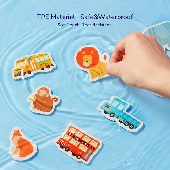 Image of Sticker Set applying TPE Material, which is safe, waterproof, tear-resistant and soft.