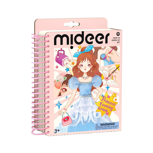 Mideer - Poke-in Dress-Up Set: Princess Evening Gown