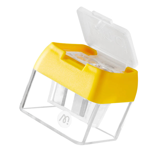 Mideer - Three-hole Pencil Sharpener: Turmeric Yellow