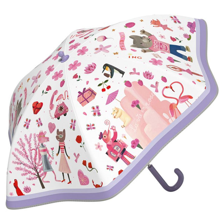 Mideer Kids Rain and Sun Umbrella - Fantasy Tale (Taro Purple)