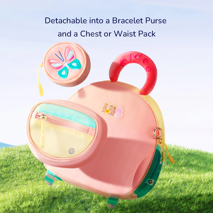 Mideer Toddler Outing Backpack Detachable Into a Bracelet Purse and a Chest or Waist Pack 2