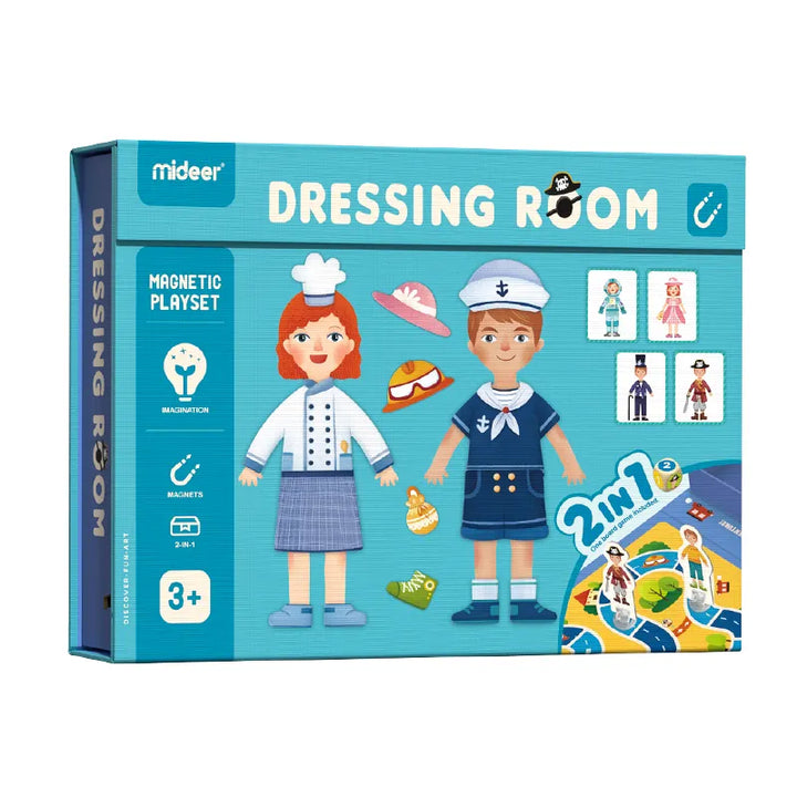 mideer magnet puzzle dressing room