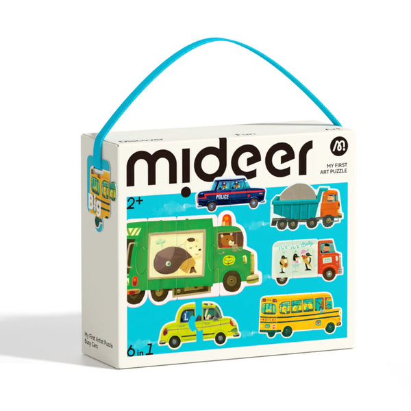 Mideer - My First Artist Puzzle: Busy Cars