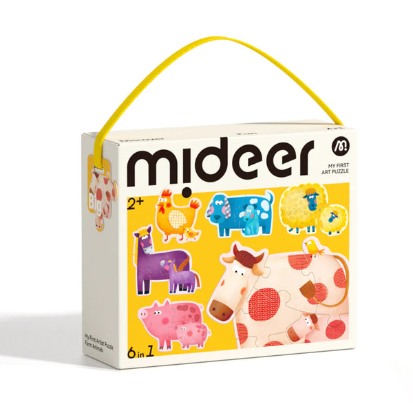 Mideer - My First Artist Puzzle: Farm Animals