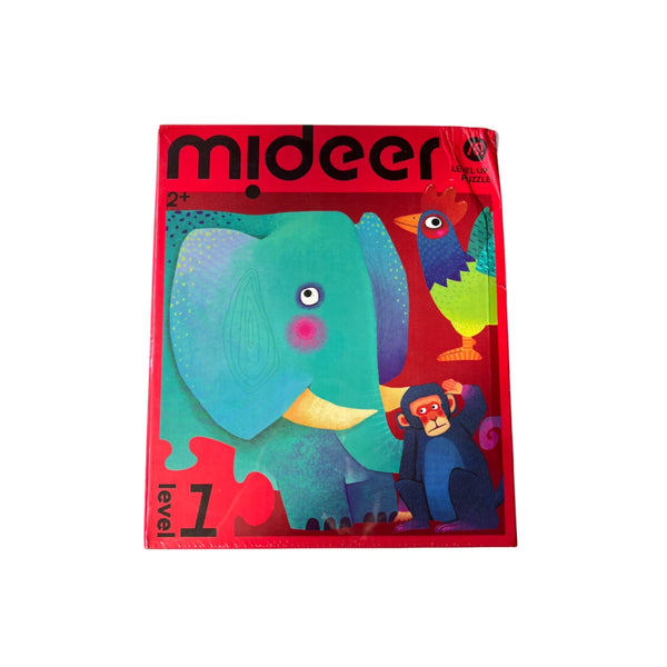 Oops Box - Mideer Level Up! Puzzles - Level 1: Animals 2P-6P