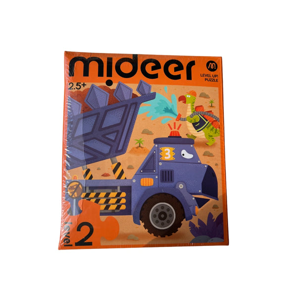 Oops Box - Mideer Level Up! Puzzles - Level 2: Dinosaur Projects 9P-16P