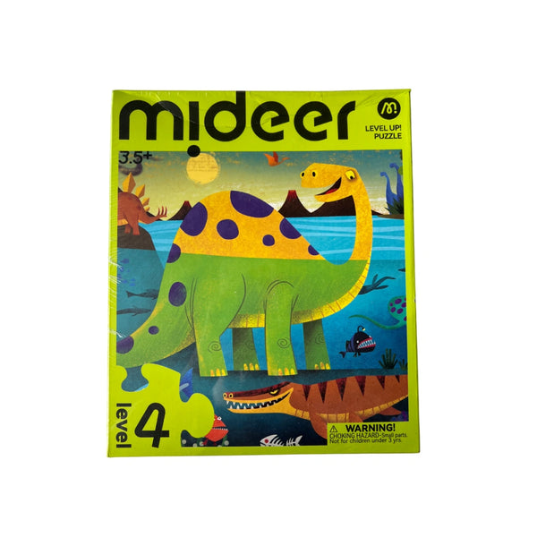 Oops Box - Mideer Level Up! Puzzles - Level 4: Dinosaur Age 54P-88P
