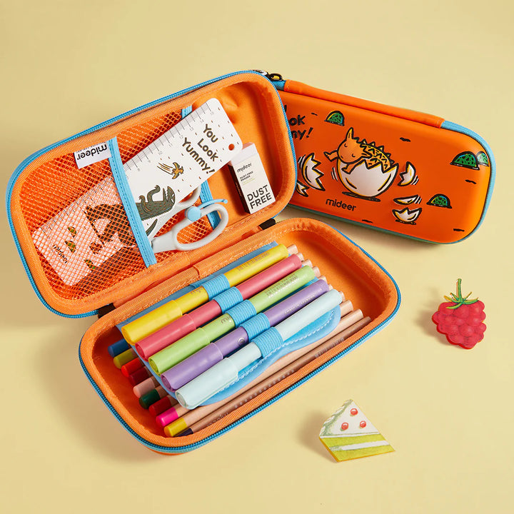 Mideer stationery - pencil case with three-layer storage and large capacity