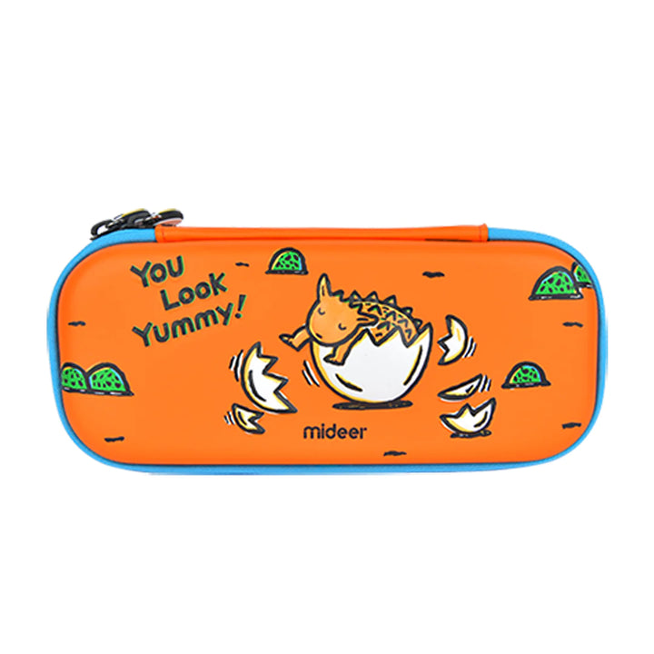 Mideer stationery - you look yummy series pencil case with baby ankylosaurr cartoon, get ready for back to school