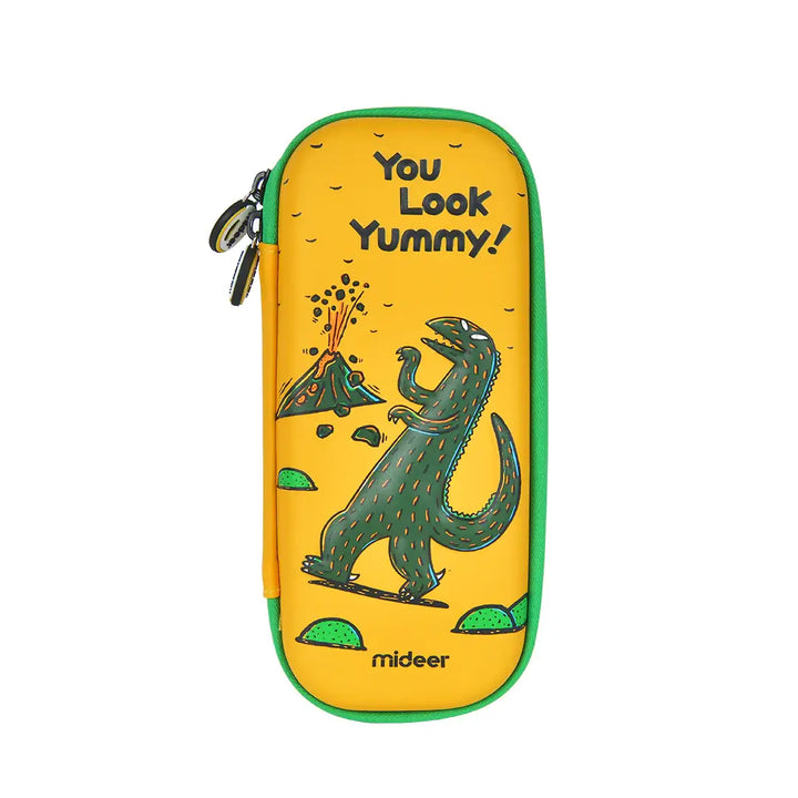 Mideer stationery - you look yummy series pencil case with dinosaur cartoon, get ready for back to school