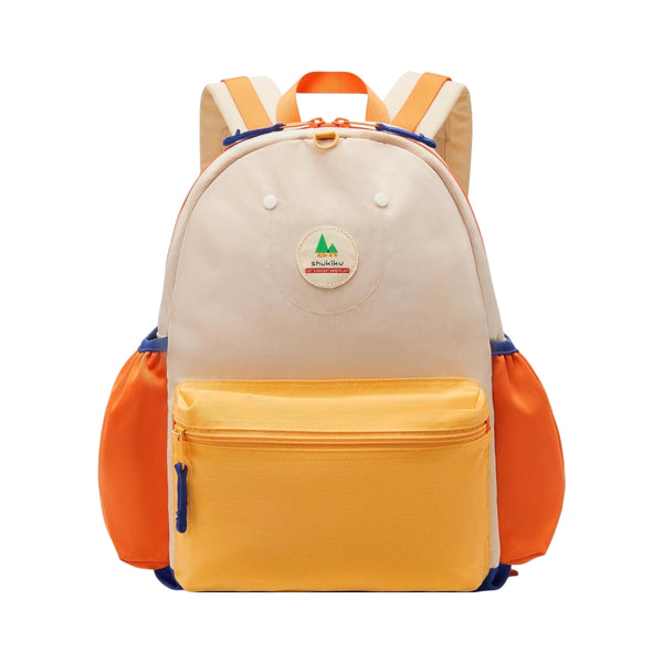 Shukiku Little Adventure Preschool Backpack, Orange, Adorable Backpack for Toddlers, Preschoolers, Perfect Bag for Daycare and Travel