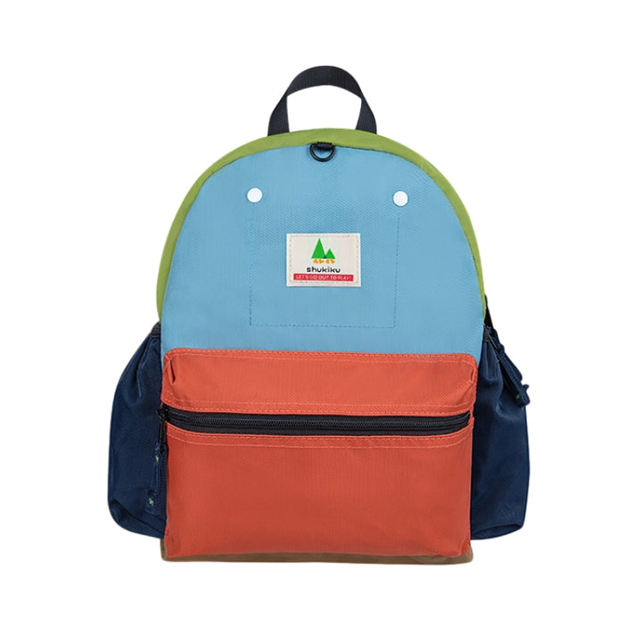 Shukiku Classic Kids Outing Backpack: Orange Red