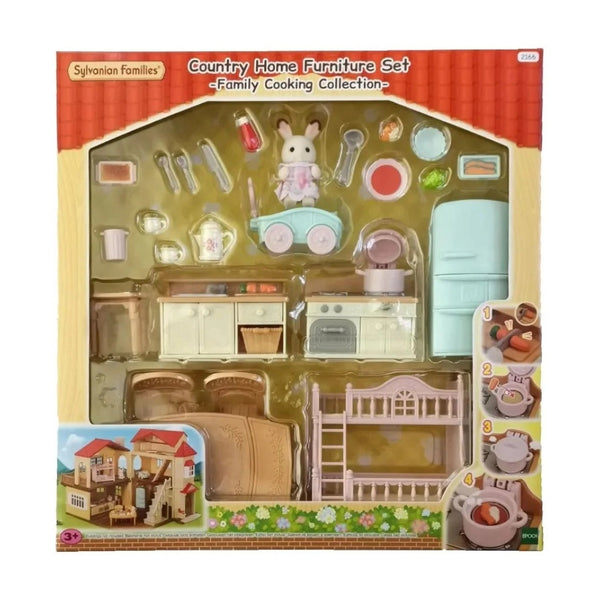 Sylvanian Families - Country Home Furniture Set: Family Cooking