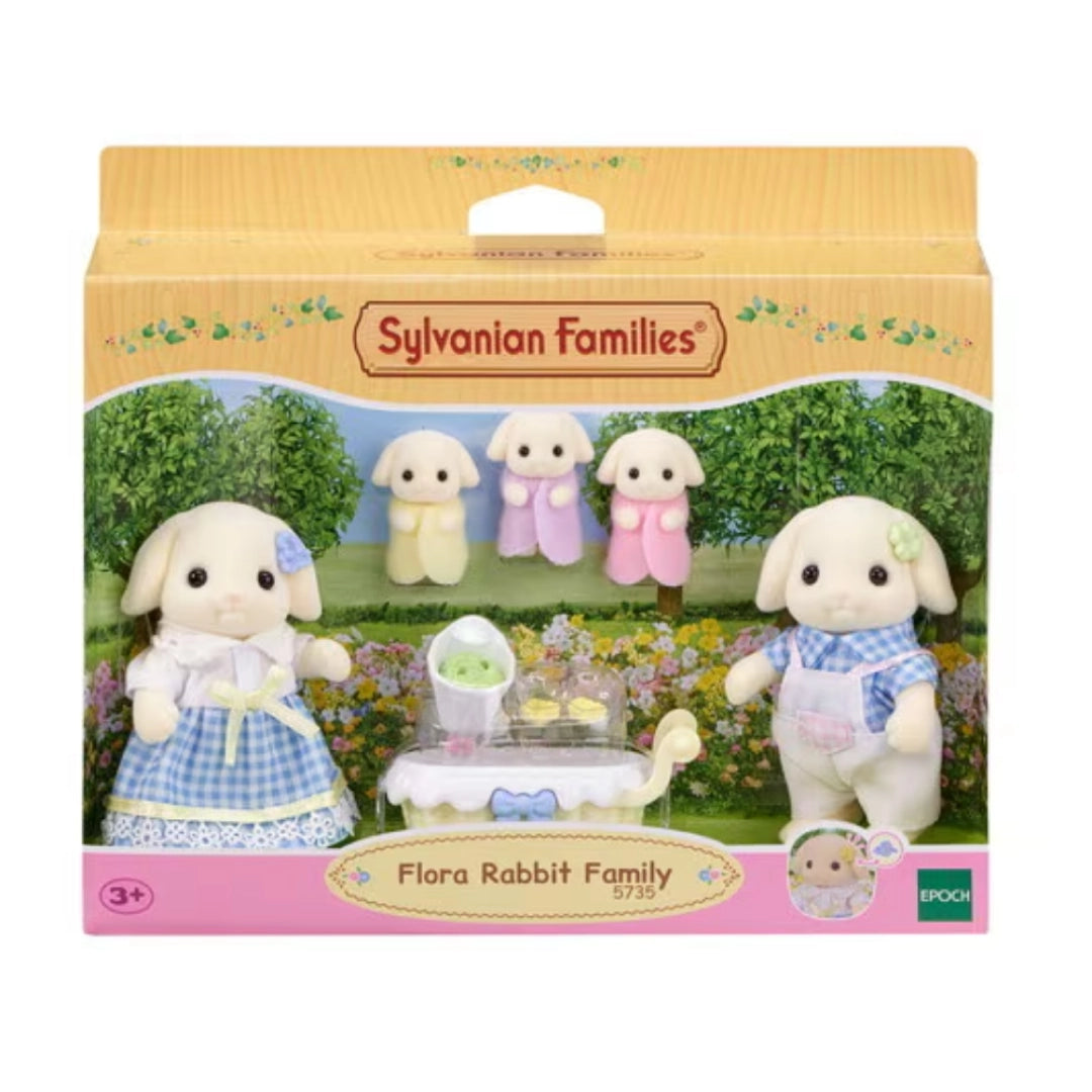 Sylvanian Families - Flora Rabbit Family – HeyKids Australia
