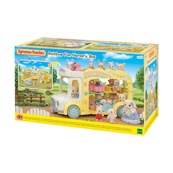 Sylvanian Families - Rainbow Fun Nursery Bus