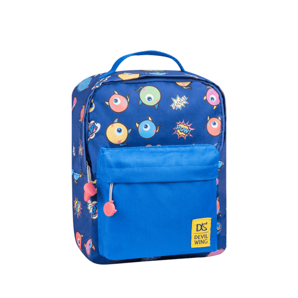 Daycare Backpack With Detachable Leash: Gufi (Blue) - Devil Wing